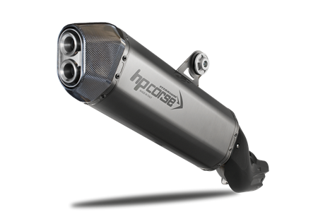 Picture of SPS CARBON TITANIUM SLIP ON WITH CARBON END CAP BMW R 1200 R 1250 GS ADVENTURE 2013-2024