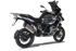 Picture of BMW R 1200 GS/ADV 2013-18 SP-3 CARBON SHORT STEEL SLIP ON RACING LINE