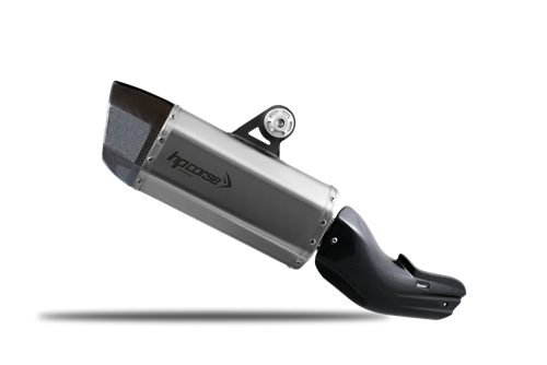 Picture of BMW R 1200 GS/ADV 2013-18 SP-3 CARBON SHORT STEEL SLIP ON RACING LINE