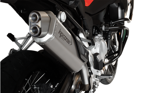 Picture of 4-TRACK R SATIN SILENCER FOR BMW F 850 GS 2018-2020