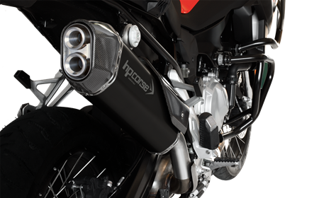 Picture of SPS CARBON CERAKOTE BLACK SLIP-ON BMW F 750 850 GS ADVENTURE 2018-2020