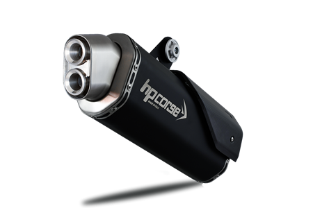 Picture of 4-TRACK R BLACK SLIP ON HONDA CRF 1000L AFRICA TWIN 2016-2020