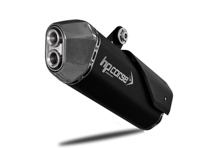 Picture of SPS CARBON BLACK CERAMIC SILENCER HONDA CRF 1000L AFRICA TWIN 2016-2019