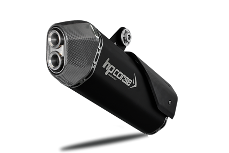 Picture of SPS CARBON BLACK SLIP ON HONDA CRF 1000L AFRICA TWIN 2016-2020
