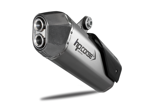 Picture of HONDA CRF 1000L AFRICA TWIN 2016-2020 SPS CARBON SS SLIP ON EXHAUST
