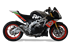 Immagine di TERMINALE RACING HYDROFORM SHORT R ACCIAIO INOX PER  APRILIA RSV4 / TUONO V4 1100 2017-2018 