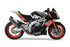 Immagine di TERMINALE RACING SP-3 CARBON SHORT TITANIO APRILIA TUONO RSV4 2017-18