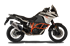 Picture of TERMINALE SPS CARBON TITANIUM KTM 1050 1090 1190 1290 S/ADV <21 E4