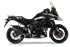 Picture of 4-TRACK R BLACK SLIP ON SUZUKI V-STROM 1000 2017-2020