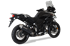 Picture of 4-TRACK R BLACK SLIP ON SUZUKI V-STROM 1000 2017-2020