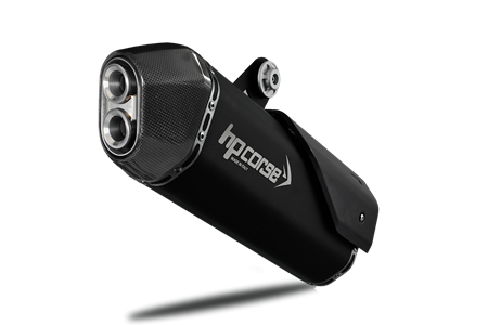Picture of SPS CARBON BLACK SLIP ON SUZUKI V-STROM 1000 2017-2020