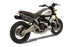 Immagine di DOPPIO TERMINALE RACING HYDROFORM SHORT CERAKOTE BLACK DUCATI SCRAMBLER 1100 2018-2020