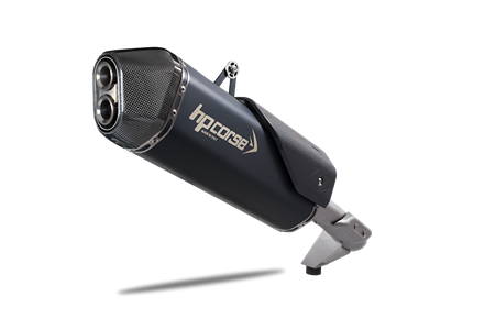 Immagine di TERMINALE SPS CARBON BLACK ACCIAIO TRIUMPH TIGER 1200 2018-2020