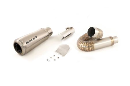 Immagine di TERMINALE RACING GP-07 INOX SATINATO @ DBK GHIERA DUCATI MONSTER 797