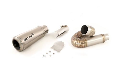 Immagine di TERMINALE RACING GP-07 INOX SATINATO @ DBK GHIERA DUCATI MONSTER 797