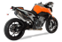 Picture of STAINLESS STEEL SP-3 CARBON SHORT EXHAUST KTM 790 DUKE 2018-2023