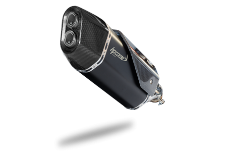 Picture of SP-3 CARBON SHORT BLACK CERAMIC SILENCER KTM 790 DUKE 2018-2020