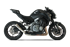 Immagine di TERMINALE RACING GP07 ACCIAIO SATINATO DBK GHIERA KAWASAKI Z 900 2017-19