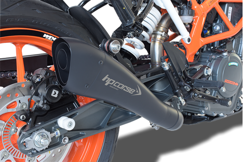 Immagine di TERMINALE RACING HYDROFORM BLACK KTM 390 DUKE 2017-2020