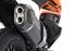 Picture of SPS CARBON SHORT BLACK CERAMIC SILENCER KTM 790 ADV R RALLY 2019-2020