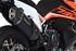 Immagine di TERMINALE SPS CARBON SHORT BLACK KTM 790 890 ADVENTURE R 2019-2026