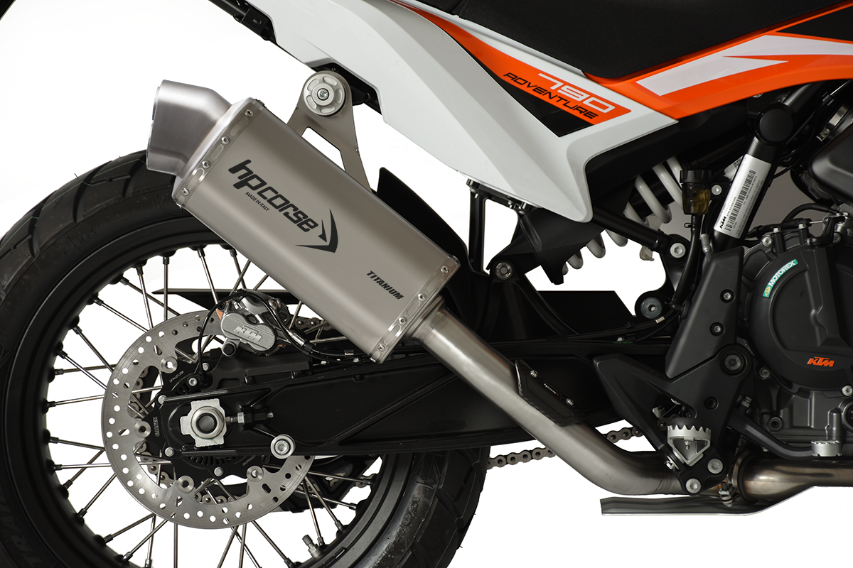 KTM 790 ADVENTURE 2019 2024 4 TRACK R SHORT TITANIUM RACING SLIP ON
