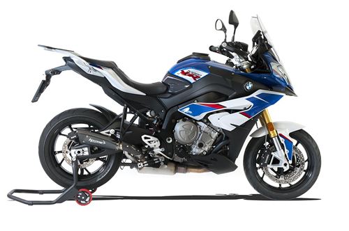BMW S 1000 XR 2015 2019 EVOXTREME 260 BLACK STEEL CARBON CAP SLIP ON