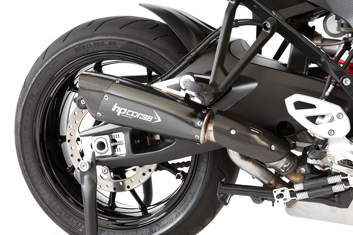 HP Corse. EVOXTREME 260 BLACK SILENCER BMW S 1000 XR 2015 2019