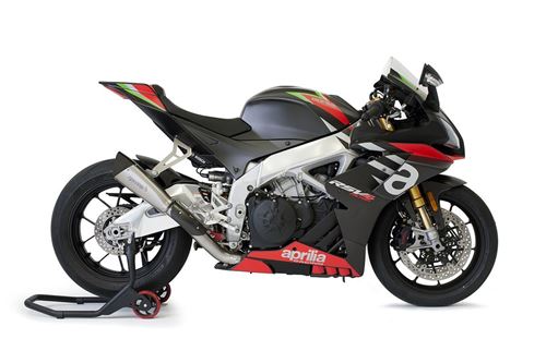 Picture of EVOXTREME 260 TITANIUM RACING SLIP ON APRILIA RSV4/TUONO V4 2017-2020