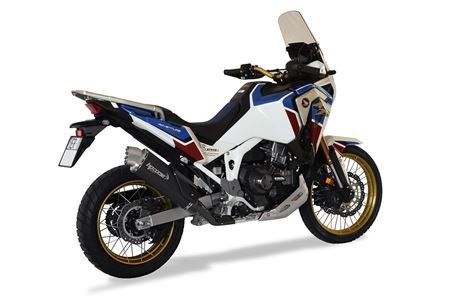 Immagine di SILENZIATORE 4-TRACK R BLACK CERAMIC PER HONDA CRF1100L AFRICA TWIN 2020-2024