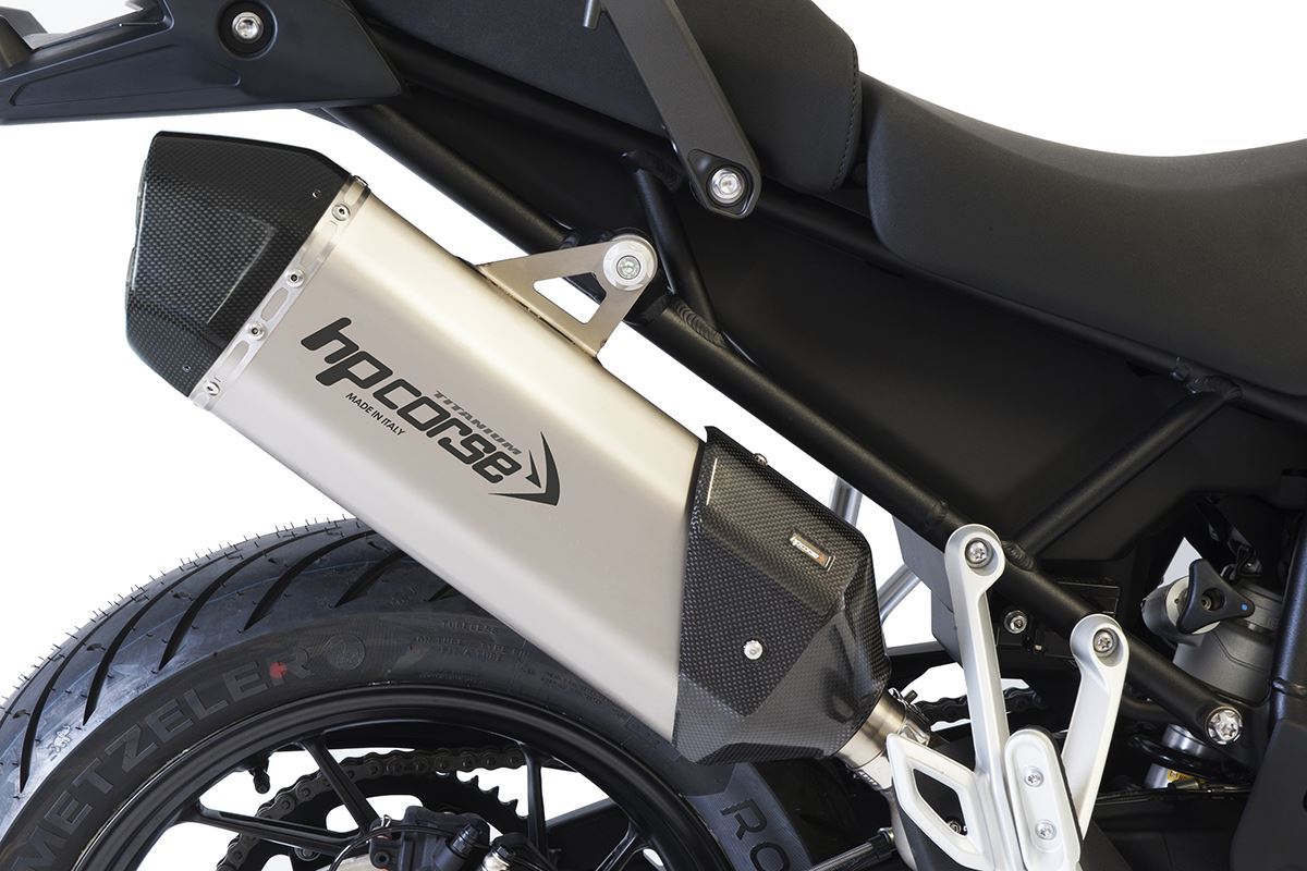 HP Corse. SPS CARBON 350 TITANIUM TRIUMPH TIGER 850 900 GT RALLY