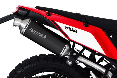 Picture of SP-1 SHORT BLACK TITANIUM HIGH MOUNT SLIP ON for YAMAHA TENERE' 700 2019-2024 
