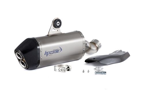 Picture of BMW R 1250 GS ADVENTURE 2019-2024 SPS CARBON SHORT TITANIUM SLIP ON