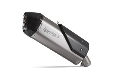 Immagine di TERMINALE SPS CARBON 350 TITANIUM APRILIA TUAREG 660 2022-2024