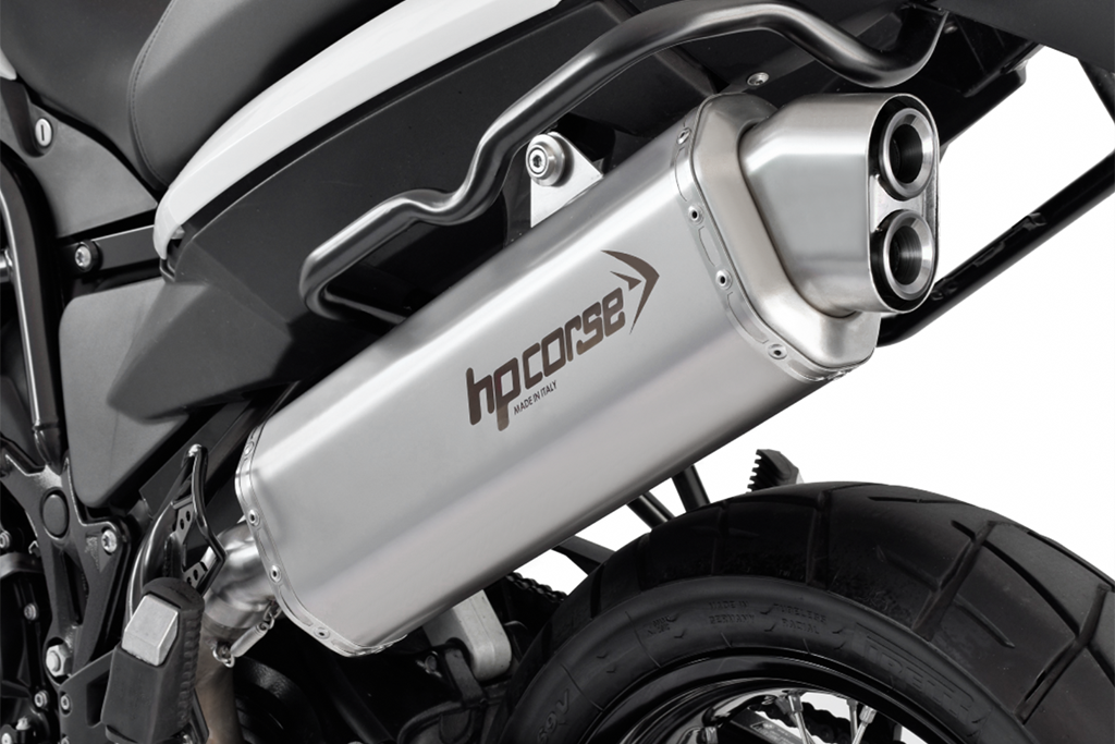 HP Corse. 4 TRACK R SX SATIN SILENCER BMW F 800 GS 2008 2017