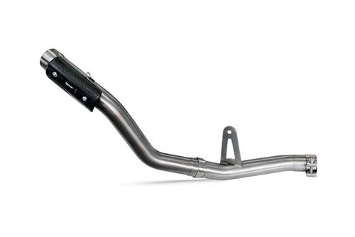 Immagine di RACCORDO DECATALIZZATORE IN ACCIAIO PER MOTO MORINI X-CAPE 650 2021-2024