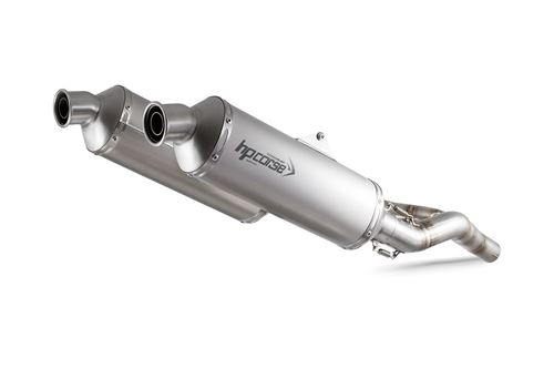 Picture of DUAL SP1 350 TITANIUM SILENCER WITH 2-2 DECAT LINK PIPE FOR KTM 950/990