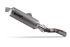 Immagine di TERMINALE RACING SP-1 350 TITANIO 2-1 PER KTM 950 990 ADVENTURE