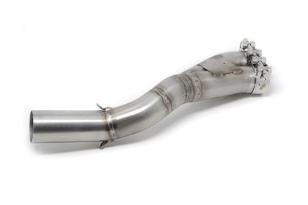 Picture of 2-1 STAINLESS STEEL DE-CAT MID PIPE KTM 950/990 ADVENTURE