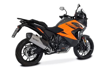Immagine di TERMINALE SPS CARBON RR IN TITANIO PER KTM 1290 SUPER ADVENTURE S-R 2021-2024