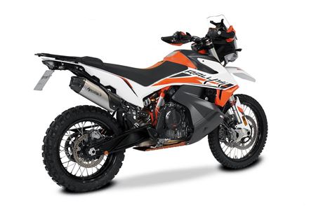 Immagine di TERMINALE SP1 CARBON SHORT TITANIUM KTM 890 ADVENTURE R RALLY 2021-2024