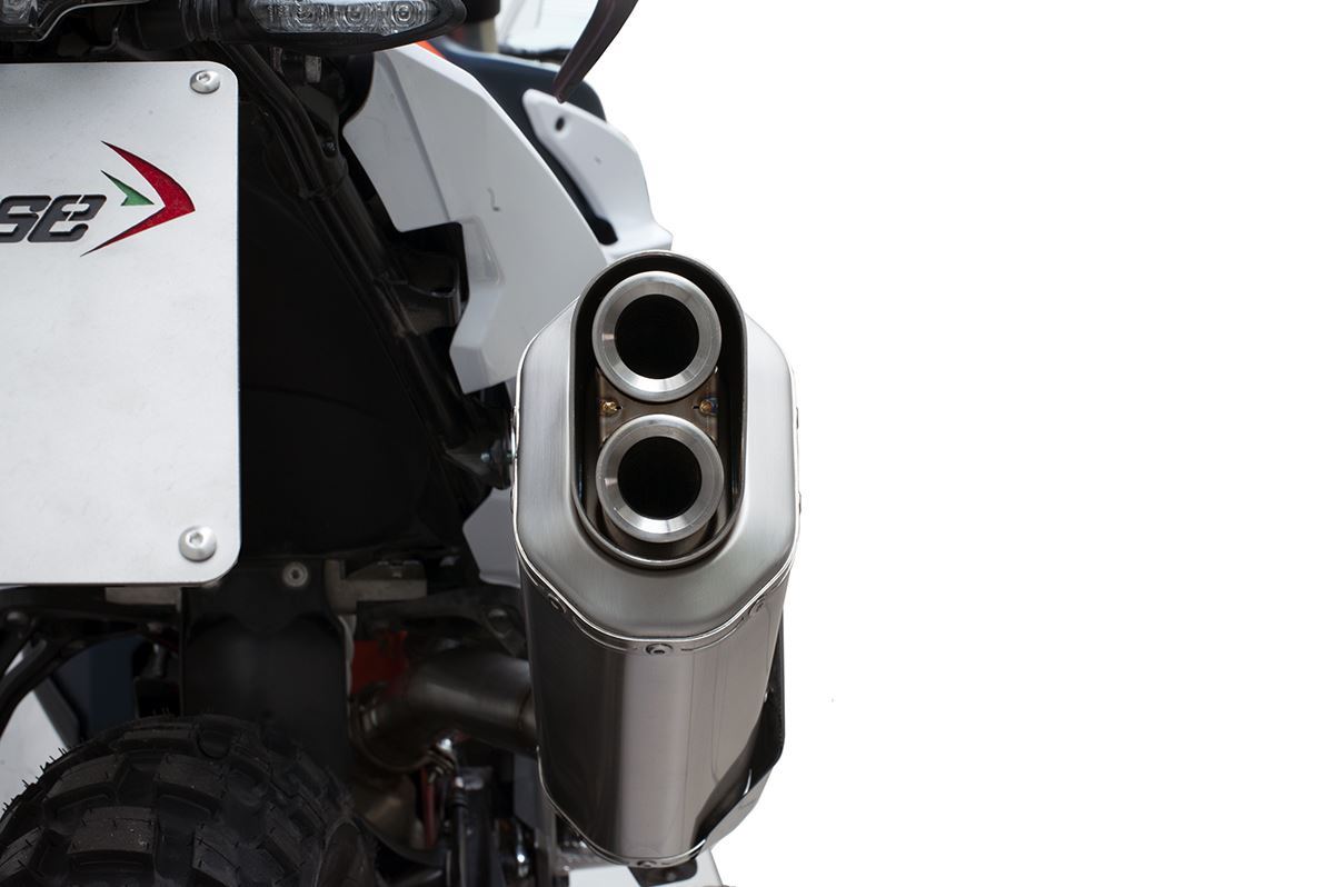 HP Corse. 4 TRACK R SHORT STEEL SILENCER KTM 890 ADVENTURE R 2021 2024