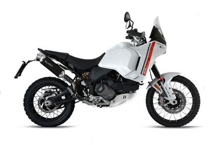 Picture of SP-1 SHORT BLACK TITANIUM HIGH MOUNT EXHAUST DUCATI DESERT X 950 22-2024