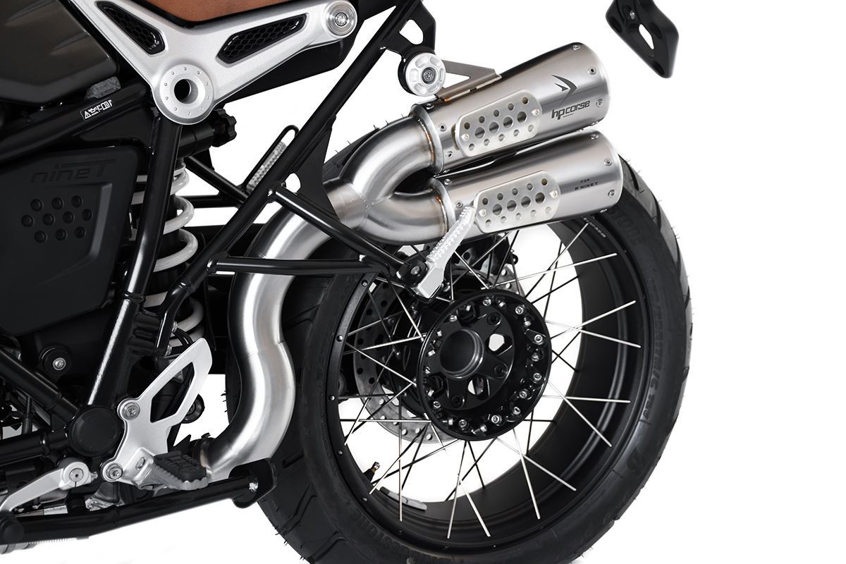 RnineT hp corse スリップオンマフラー 車検対応 BMW R NINE T 2021〜2024 スリップオンマフラー HP