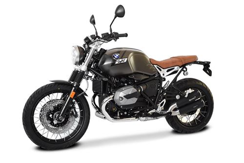 Picture of DUAL BLACK CERAMIC LOW HYDROFORM RS SLIP ON BMW R nineT 2021-24