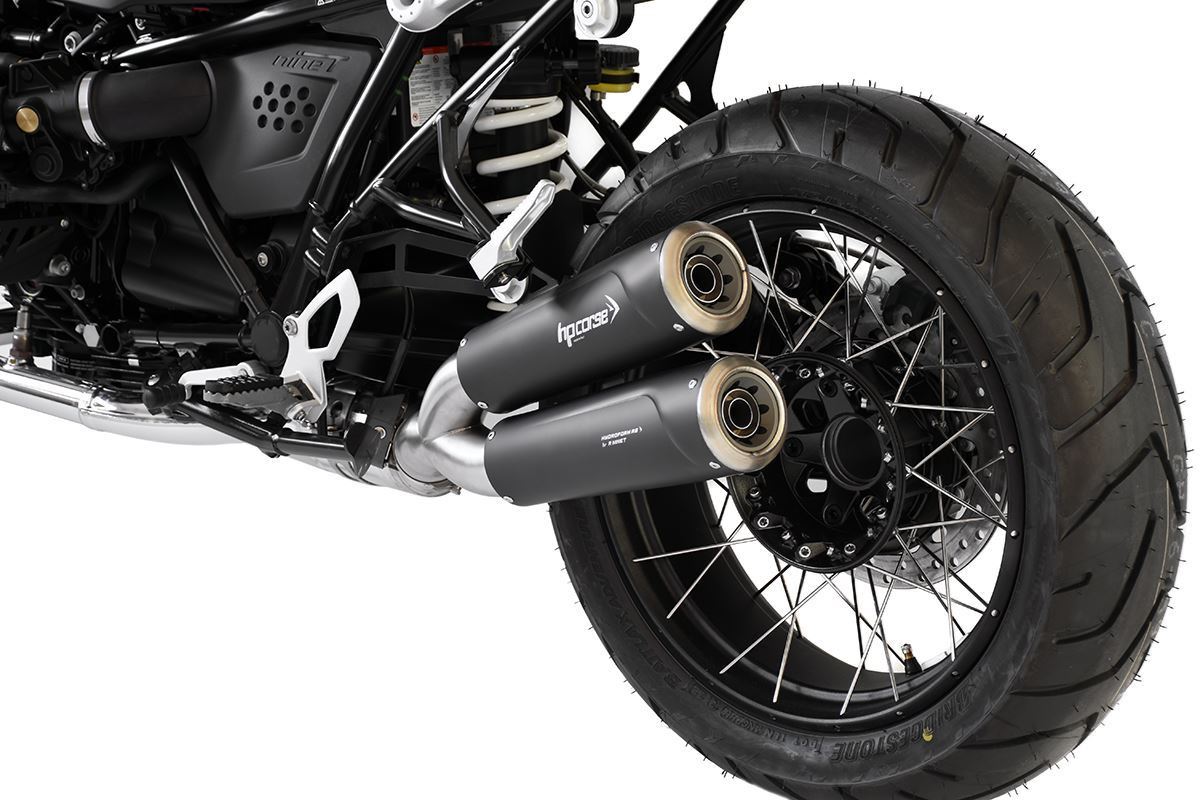 RnineT hp corse スリップオンマフラー HP Corse. Moto