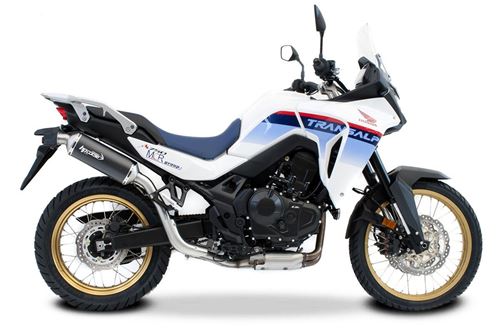 Immagine di TERMINALE SP-1 SHORT BLACK TITANIUM ALTO HONDA XL750 TRANSALP 2023-2024