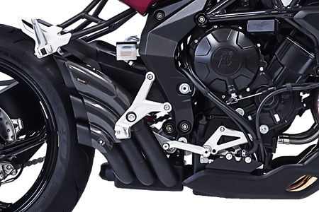 Immagine di TERMINALE HYDROTRE BLACK MV AGUSTA DRAGSTER 2014-2024