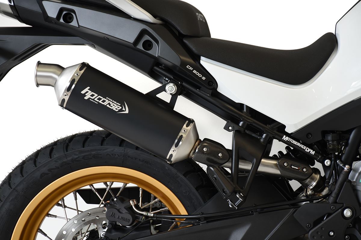 HPcorse SP-1 Short Titaniumマフラー週末限定値下げ HP Corse. TERMINALE SP-1 SHORT TITANIUM YAMAHA TENERE' 700