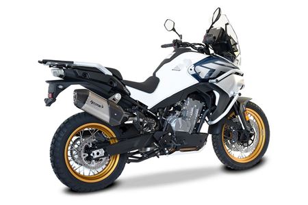 Immagine di TERMINALE SPS CARBON SHORT ACCIAIO INOX CFMOTO 800MT SPORT/TOURING/EXPLORE 2023-2025